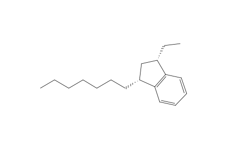 1-Ethyl-cis-3-n-heptyl-2,3-dihydroindene