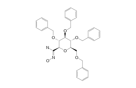 C-(2,3,4,6-TETRA-O-BENZYL-BETA-D-GLUCOPYRANOSYL)-FORMAMIDOXIME