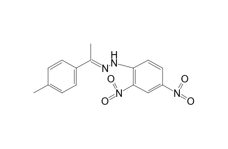 4'-methylacetophenone, 2,4-dinitrophenylhydrazone