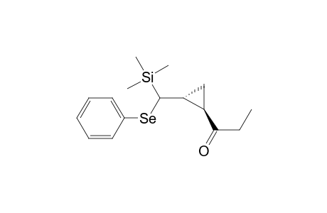 1-[(1R,2R)-2-[(phenylseleno)-trimethylsilyl-methyl]cyclopropyl]propan-1-one