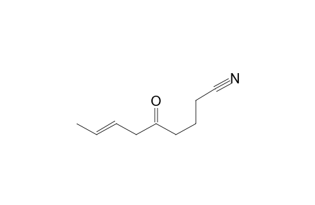 (E)-5-ketonon-7-enenitrile