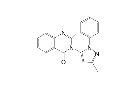 3-(1-Phenyl-3-methylpyrazol-5-yl)-2-ethylquinazolin-4(3H)-one