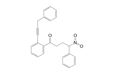 4-NITRO-4-PHENYL-1-[2'-(3''-PHENYLPROP-1''-YNYL)-PHENYL]-BUTAN-1-ONE