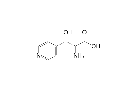 4-PYRIDINEPROPANOIC ACID, alpha-AMINO-beta-HYDROXY-, [R-(R*,S*)]-