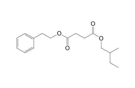 Succinic acid, phenethyl 2-methylbutyl ester