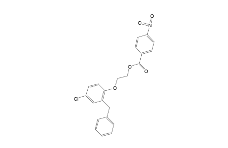 2-(4-chloro-alpha-phenyl-o-tolyloxy)ethanol p-nitrobenzoate