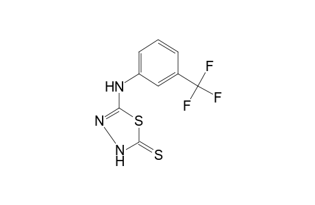 2-(alpha,alpha,alpha-TRIFLUORO-m-TOLUIDINO)-DELTA^2-1,3,4-THIADIAZOLINE-5-THIONE