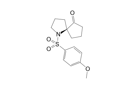 (S)-1-(4-methoxyphenylsulfonyl)-1-azaspiro[4.4]nonan-6-one