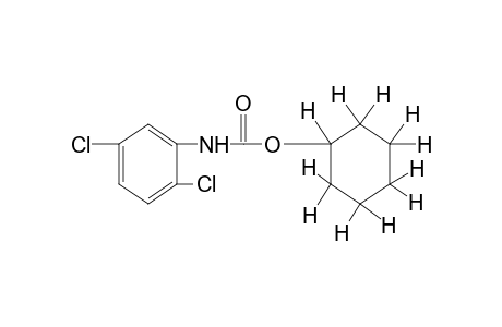 2,5-dichlorocarbanilic acid, cyclohexyl ester