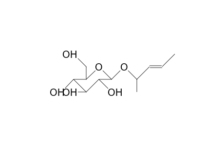 (2R)-3-Penten-2-yl-B-D-glucopyranoside