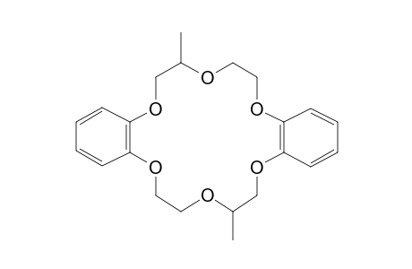 4,17-Dimethyl-2,3,11,12-dibenzo-1,4,7,10,13,16-hexaoxacyclooctadeca-2,11-diene