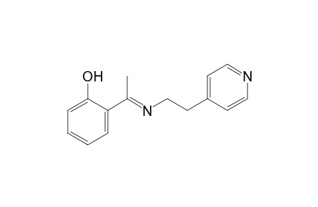 o-{N-[2-(4-pyridyl)ethyl]acetimidoyl}phenol