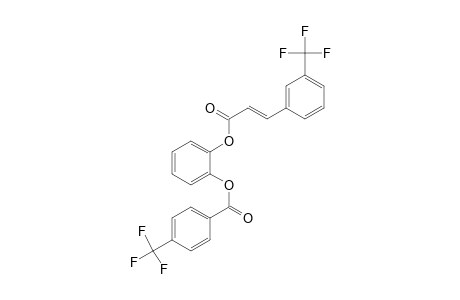 1,2-Benzendiol, o-(trans-3-trifluoromethylcinnamoyl)-o'-(4-trifluoromethylbenzoyl)-