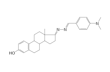 (17E)-17-[(E)-[4-(dimethylamino)benzylidene]hydrazono]-13-methyl-7,8,9,11,12,14,15,16-octahydro-6H-cyclopenta[a]phenanthren-3-ol
