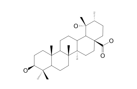 3-BETA,19-ALPHA-DIHYDROXY-URSAN-28-OIC-ACID