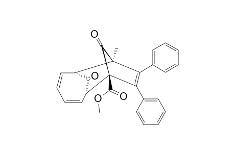 2-Methoxycarbonyl-5-methyl-3,4-diphenyltricyclo[4.4.1.1(2,5)]dodeca-3,7,9-trien-11,12-dione