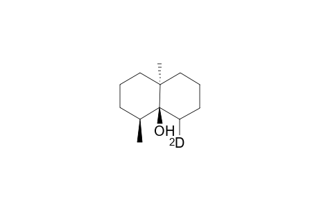 1-Deuterio-8,10-dimethyl-9-hydroxy-perhydronaphthalene