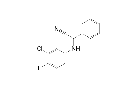 2-(3-chloro-4-fluoroanilino)-2-phenylacetonitrile