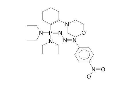 2-MORPHOLINO-1-CYCLOHEXENYL(4-NITROPHENYLAZOIMIDO)PHOSPHONIC ACID,TETRAETHYLDIAMIDE