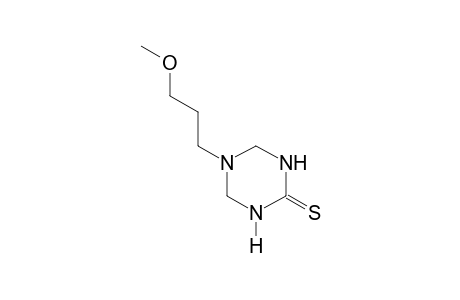 5-(3-methoxypropyl)tetrahydro-s-triazine-2(1H)-thione