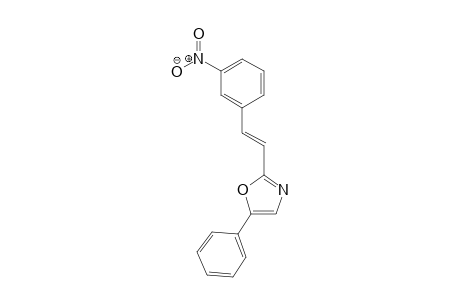 Oxazole, 2-[2-(3-nitrophenyl)ethenyl]-5-phenyl-