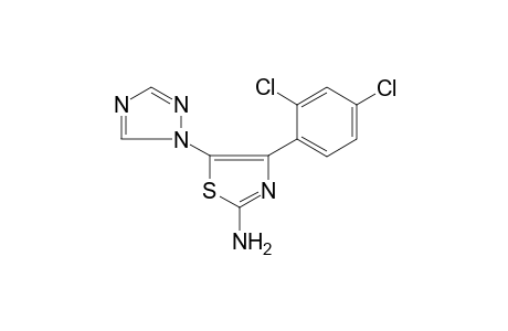 4-(2,4-Dichlorophenyl)-5-(1H-1,2,4-triazol-1-yl)-1,3-thiazol-2-amine