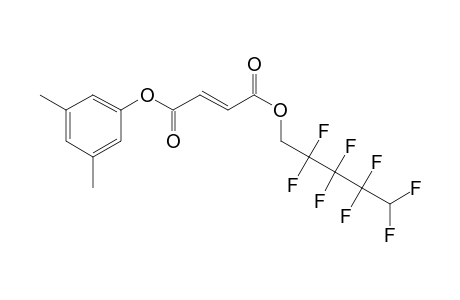 Fumaric acid, 3,5-dimethylphenyl 2,2,3,3,4,4,5,5-octafluoropentyl ester