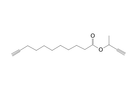 Undec-10-ynoic acid, but-3-yn-2-yl ester