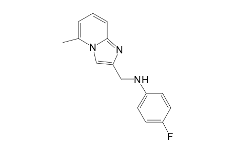 4-Fluoro-N-[(5-methylimidazo[1,2-a]pyridin-2-yl)methyl]aniline