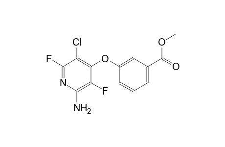 benzoic acid, 3-[(2-amino-5-chloro-3,6-difluoro-4-pyridinyl)oxy]-, methyl ester