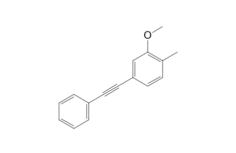 2-Methyl-5-(phenylethynyl)anisole