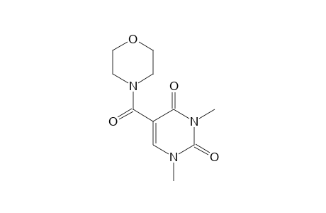 1,3-dimethyl-5-(morpholinocarbonyl)uracil