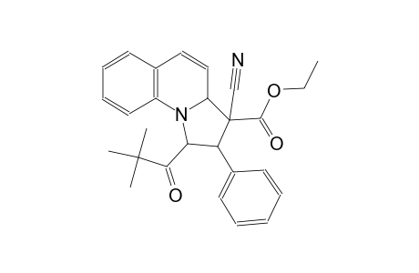 ethyl (1S,2S,3S)-3-cyano-1-(2,2-dimethylpropanoyl)-2-phenyl-1,2,3,3a-tetrahydropyrrolo[1,2-a]quinoline-3-carboxylate