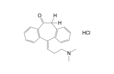 (E)-5,11-dihydro-5-[3-(dimethylamino)propylidene]-10H-dibenzo[a,d]cyclohepten-10-one, hydrochloride