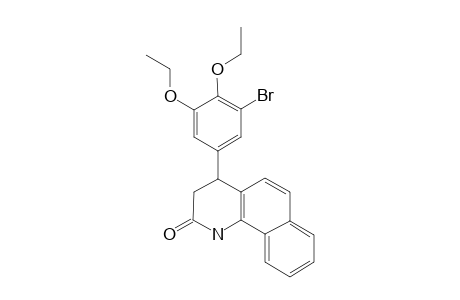 4-(3-Bromo-4,5-diethoxy-phenyl)-3,4-dihydro-1H-benzo[H]quinolin-2-one