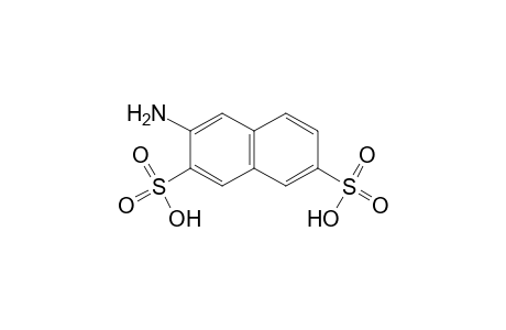 2,7-Naphthalenedisulfonic acid, 3-amino-