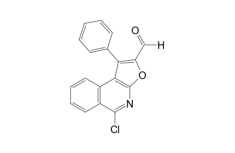 5-chloro-1-phenylfuro[2,3-c]isoquinoline-2-carboxaldehyde