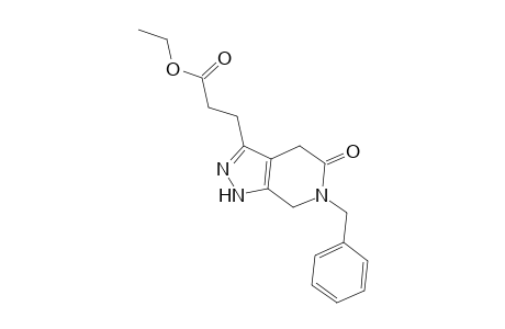 Imidazo[3,4-c]pyridin-6(3H)-on-1-propanoic acid, 4,5,6,7-tetrahydro-5-benzyl-, ethyl ester
