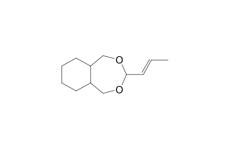 3-[(E)-prop-1-enyl]-1,5,5a,6,7,8,9,9a-octahydrobenzo[e][1,3]dioxepin