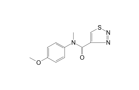 N-methyl-1,2,3-thiadiazole-4-carboxy-p-anisidide