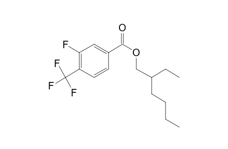 3-Fluoro-4-trifluoromethylbenzoic acid, 2-ethylhexyl ester