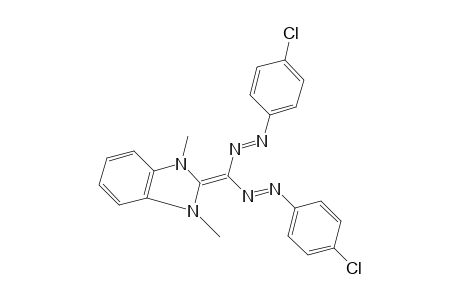 2-{bis[(p-chlorophenyl)azo]methylene}-1,3-dimethylbenzimidazoline