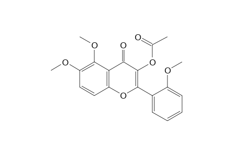 3-hydroxy-2',5,6-trimethoxyflavone, acetate