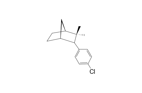 2-(4'-CHLOROPHENYL)-3,3-DIMETHYLBICYCLO-[2.2.1]-HEPT-2-YL-CATION