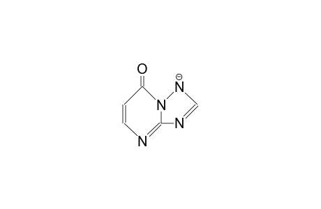 S-Triazolo(1,5-A)pyrimidin-7-one anion