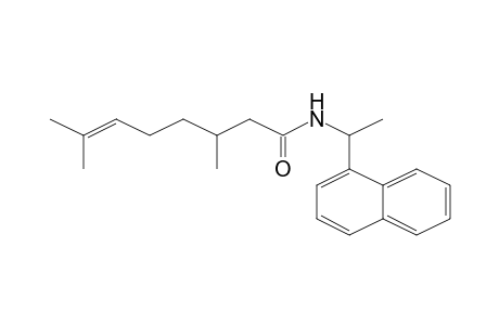 3,7-Dimethyl-oct-6-enoic acid, (1-naphthalen-1-yl-ethyl)-amide