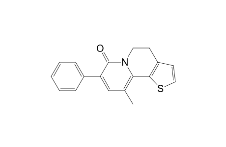 10-methyl-8-phenyl-4,5-dihydrothieno[2,3-a]quinolizin-7-one