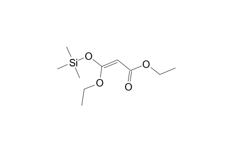 2-Propenoic acid, 3-ethoxy-3-[(trimethylsilyl)oxy]-, ethyl ester