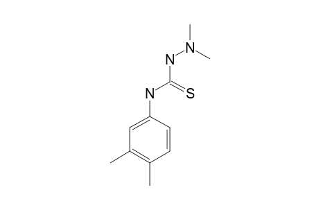 1,1-dimethyl-3-thio-4-(3,4-xylyl)semicarbazide
