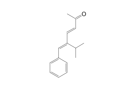 3,5-Hexadien-2-one, 5-(1-methylethyl)-6-phenyl